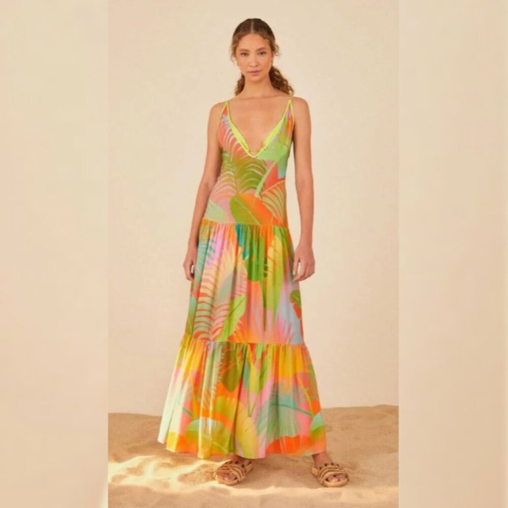 SOLD FARM Rio Verona Maxi Dress sz Large New with Tags GORGEOUS!!!